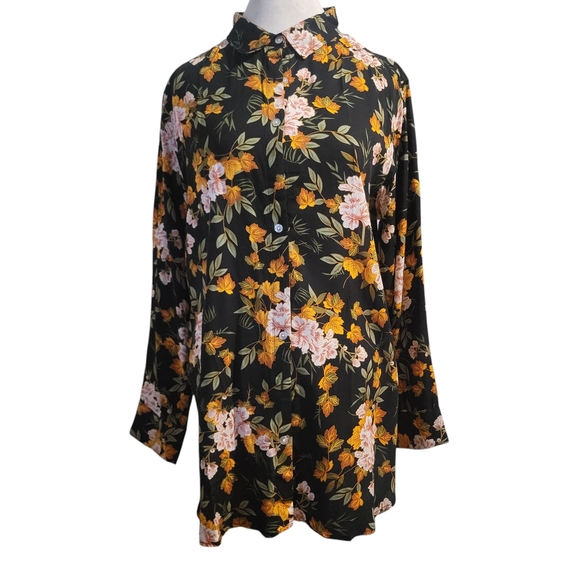 Prin Story Floral Button-Up Blouse - NWT - Picture 1 of 2